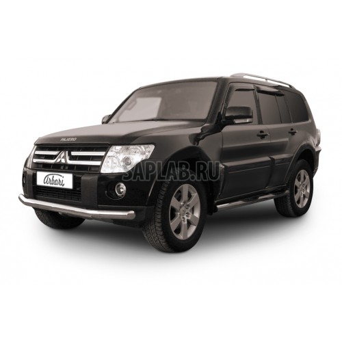 Купить ARBORI AFZDAMPJ10 Защита переднего бампера Arbori d76 MITSUBISHI PAJERO IV 2006-