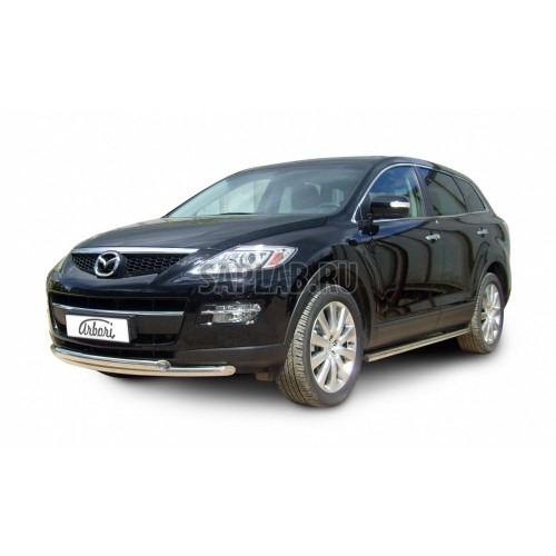 Купить ARBORI AFZDAMZCX903 Защита переднего бампера Arbori d57+d57 двойная MAZDA CX-9 2007-2013