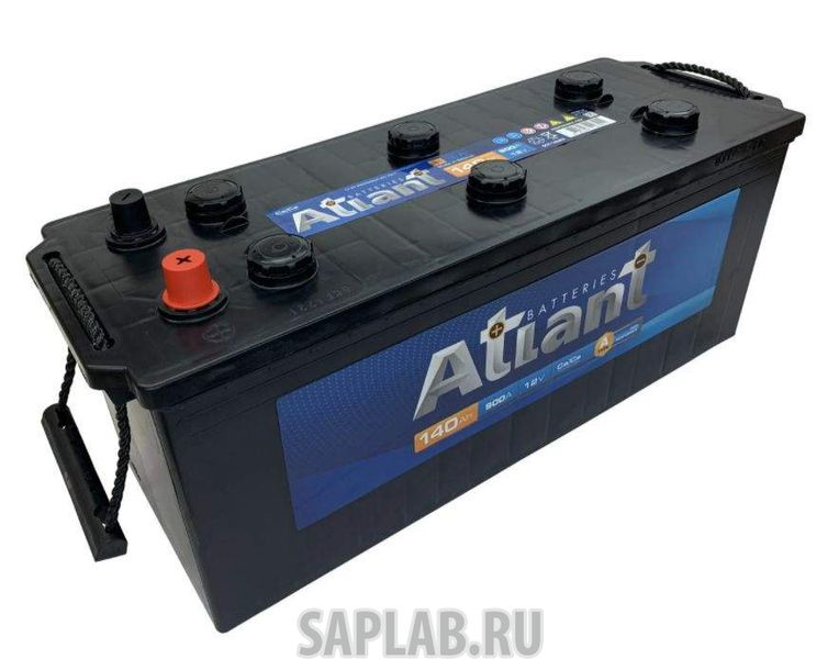 Купить ATLANT AT750 Аккумулятор автомобильный Atlant 75ah At750 R+ (-/+) 12v 680a En 278x175x190 AT750