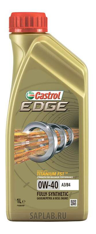 Купить запчасть CASTROL - 156E8B Моторное масло Castrol Edge Titanium FST А3/В4 0W-40 1л