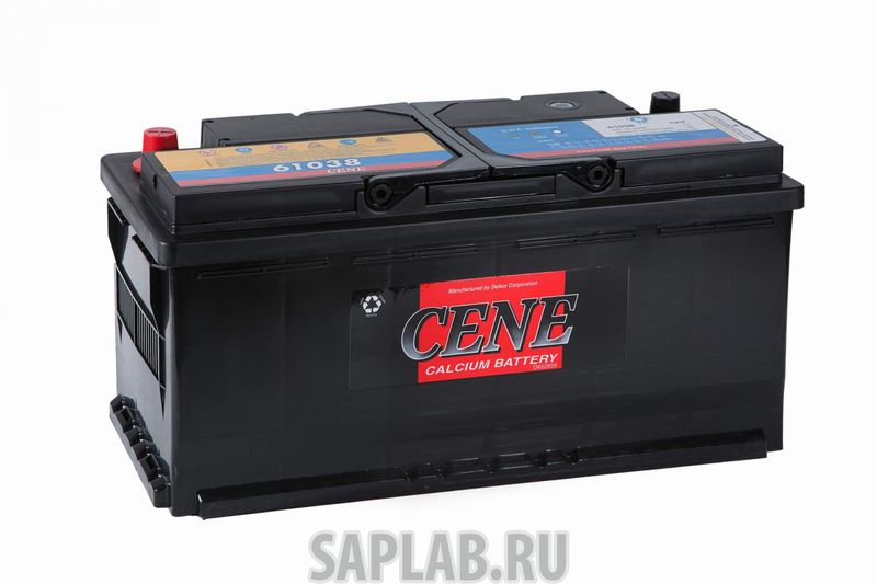 Купить CENE 61038PR Аккумулятор CENE Standart 61038 PR 12В 110Ач 950CCA 394x175x190 мм Обратная (-+)