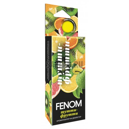 Купить запчасть FENOM - FN521 Ароматизатор воздуха на дефлектор обдува. Тутти-фрутти