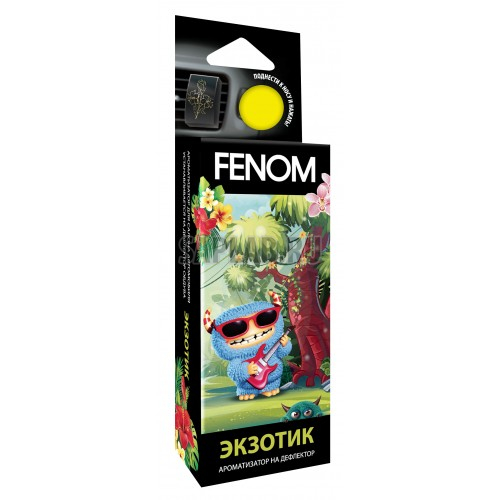 Купить запчасть FENOM - FN525 Ароматизатор воздуха на дефлектор обдува. Экзотик
