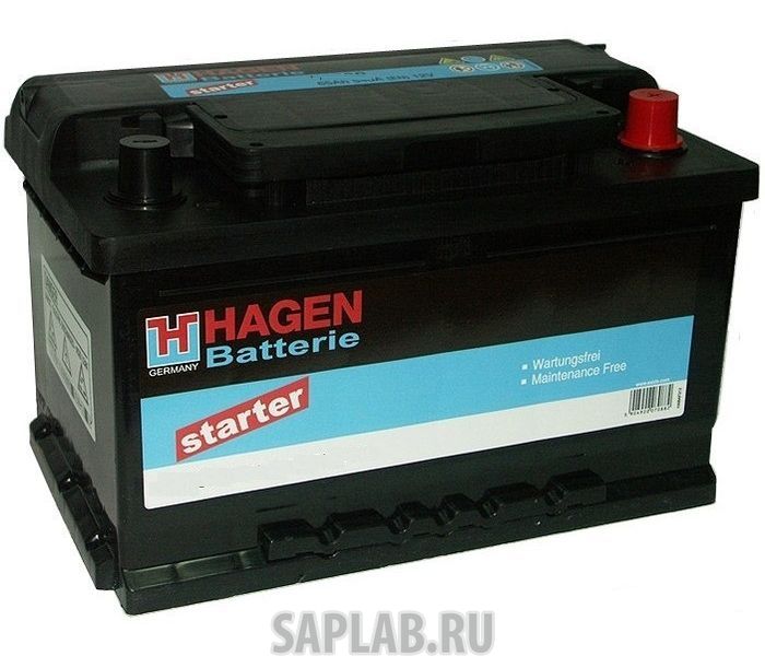 Купить HAGEN 55220 Аккумулятор автомобильный Hagen 12V 50Ah 450A B13 55220
