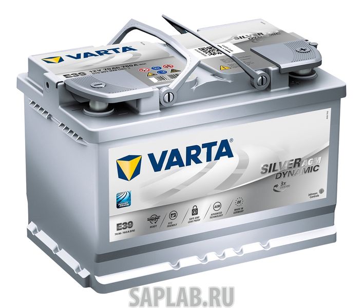 Купить VARTA 894 Аккумулятор автомобильный Varta Silver Dynamic AGM 894 70 Ач