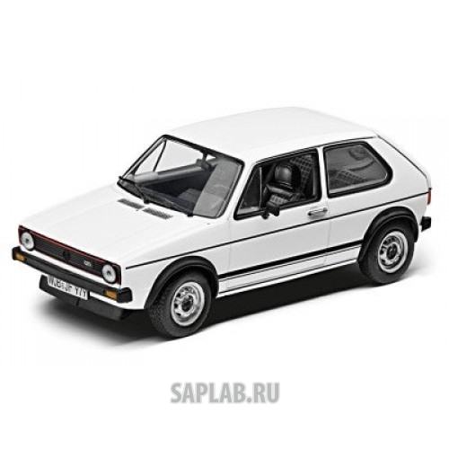 Купить запчасть VOLKSWAGEN - 173099300B9A Модель автомобиля Volkswagen Golf I GTI (1976), White, Scale 1:43, артикул 173099300B9A