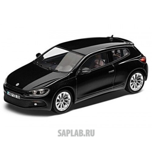 Купить запчасть VOLKSWAGEN - 1K8099300C9X Модель автомобиля Volkswagen Scirocco, Scale 1:43, Black