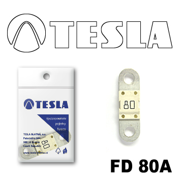 Купить запчасть TESLA - FD80A Предохранитель MIDI 80A