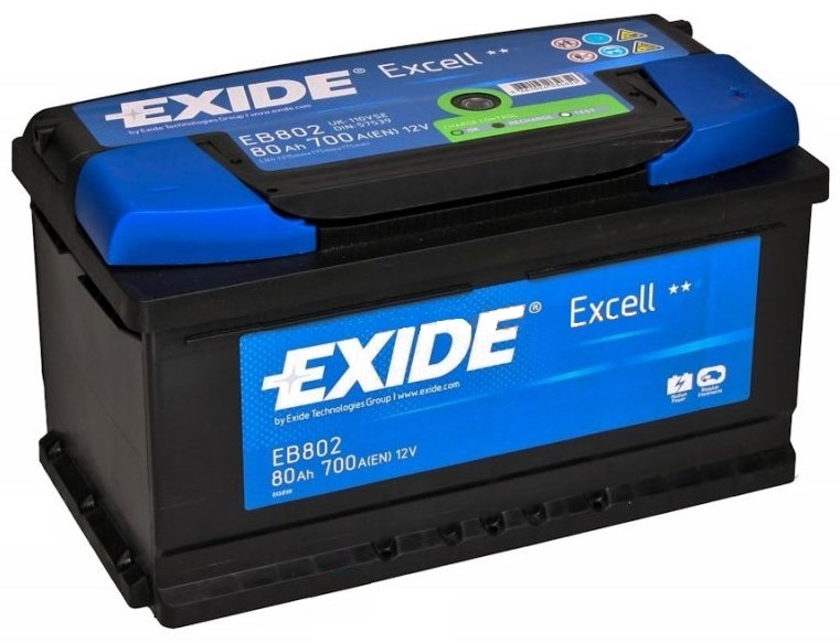 Купить запчасть EXIDE - EB802 Аккумулятор автомобильный EXIDE EB802 80 Ач