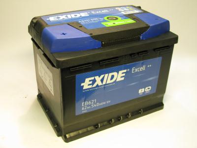 Купить запчасть EXIDE - EB621 Аккумулятор автомобильный EXIDE EB621 62 Ач