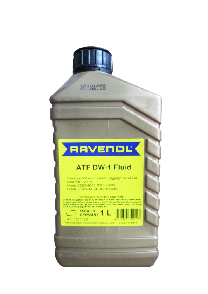 Купить запчасть RAVENOL - 4014835742413 Трансмиссионное масло ATF DW-1 Fluid (1 л)