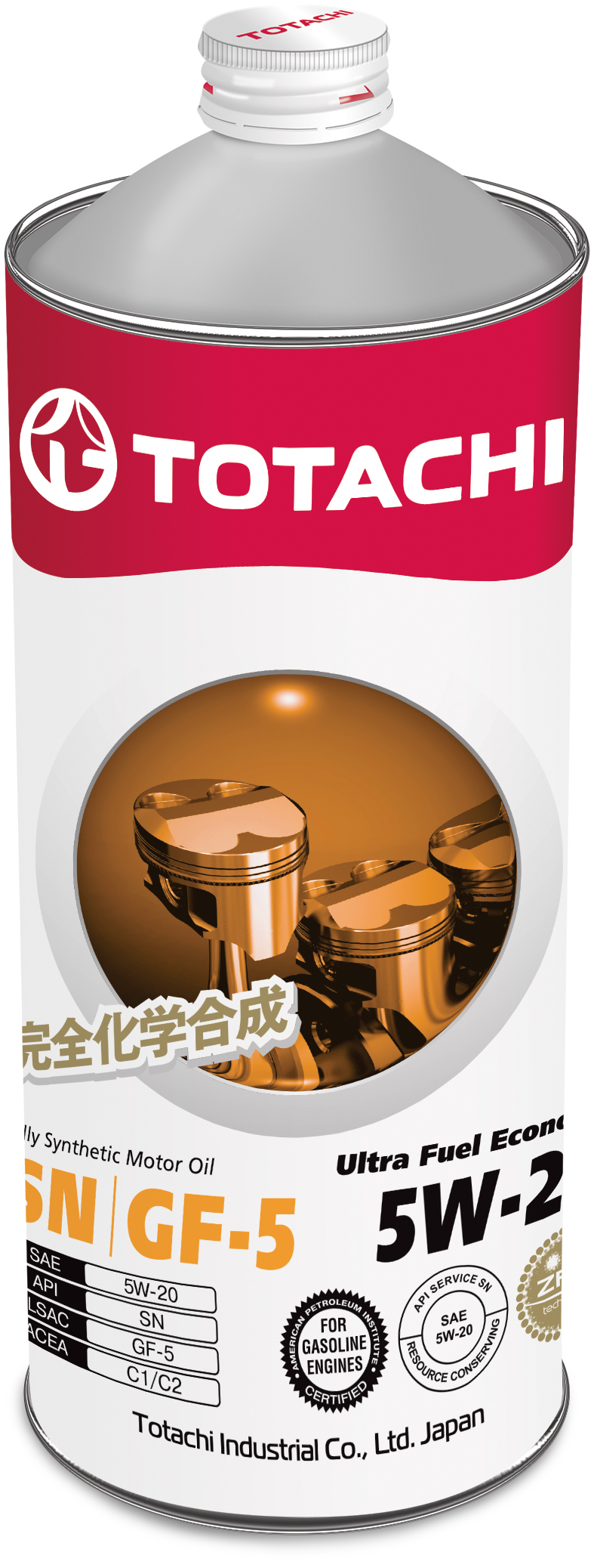 Купить TOTACHI 4562374690653 Моторное масло Totachi Ultra Fuel Fully Synthetic SN 5W-20 1л