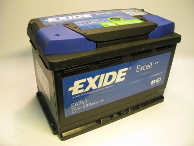 Купить запчасть EXIDE - EB741 Аккумулятор автомобильный EXIDE EB741 74 Ач