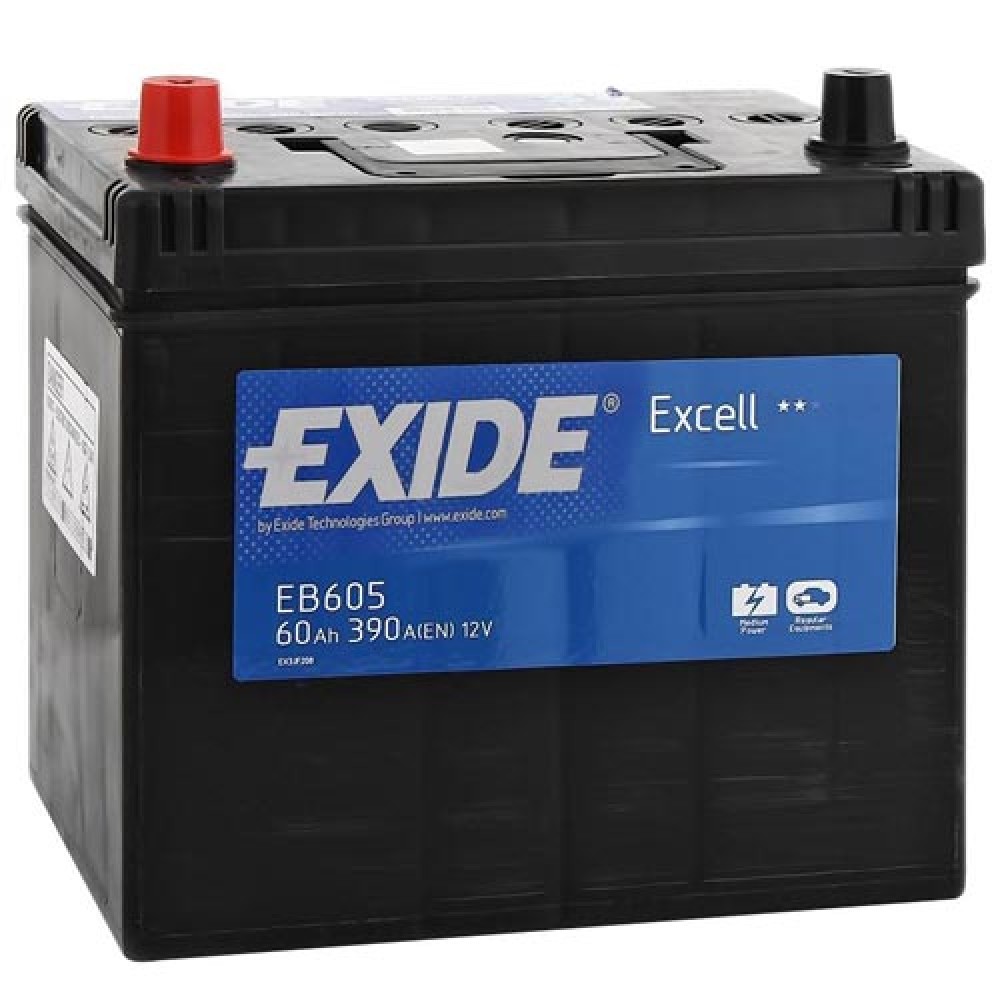 Купить запчасть EXIDE - EB605 Аккумулятор автомобильный EXIDE EB605 60 Ач