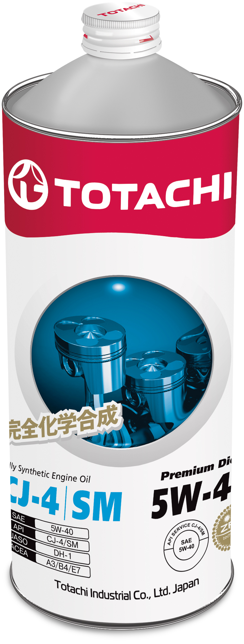 Купить TOTACHI 4562374690738 Моторное масло Totachi Premium Diesel Fully Synthetic CJ-4/SM 5W-40 1л