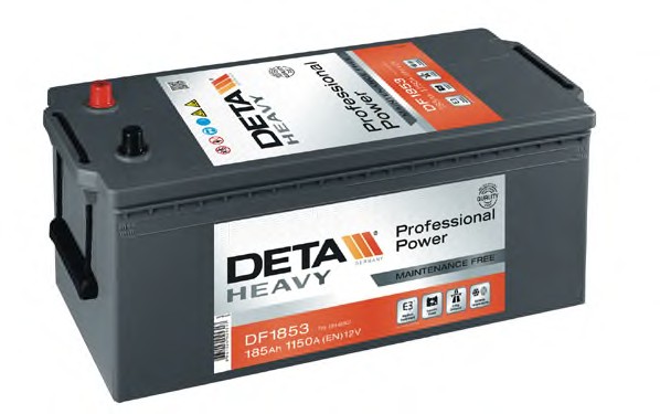 Купить DETA DF1853 Аккумулятор автомобильный DETA DF1853 185 Ач