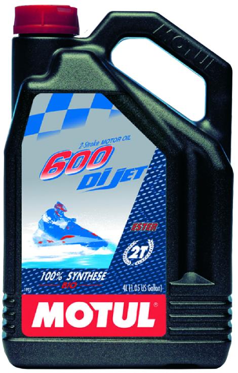 Купить MOTUL 101238 Моторное масло Motul 600 Di Jet 2T 10W-40 4л