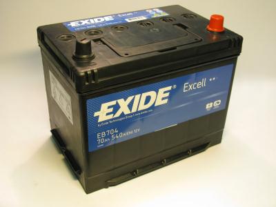 Купить запчасть EXIDE - EB704 Аккумулятор автомобильный EXIDE EB704 70 Ач